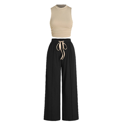 🌸New Arrival 50%OFF💖 Women's Sleeveless Top & Pants 2-Piece Set