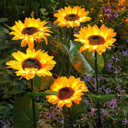 🌻 50% OFF NOW! ☀️ Sunflower Solar Lights – Waterproof Garden Decor & Forever Glow 💡