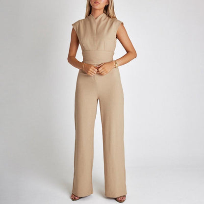 💗Summer Specials 50% OFF✨Women's Sleeveless Wide-Leg Jumpsuit