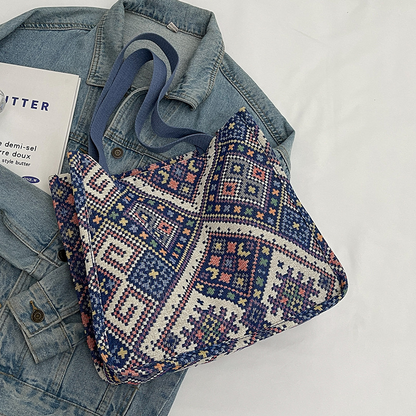 Vintage Fashion Tote Shoulder Bag for Women