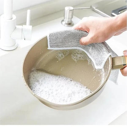 Multipurpose Non-Scratch Scrubbing Wire Dishwashing Rags