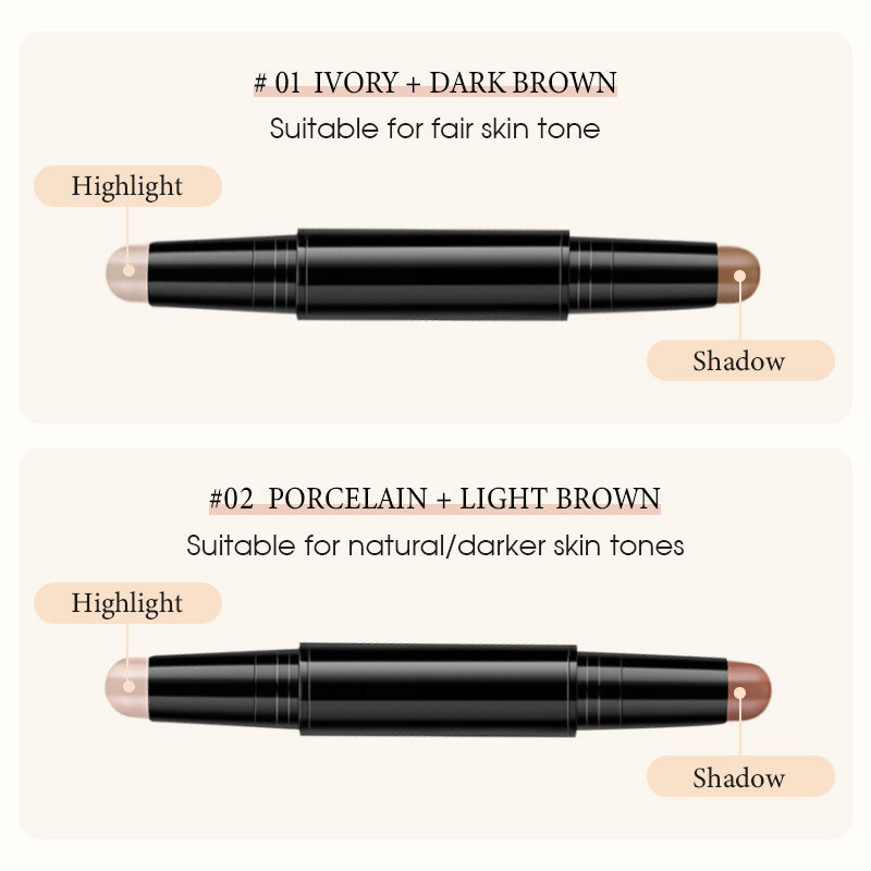 💥Buy 1 get 1 free-Smooth Dual-Ended Contouring Stick
