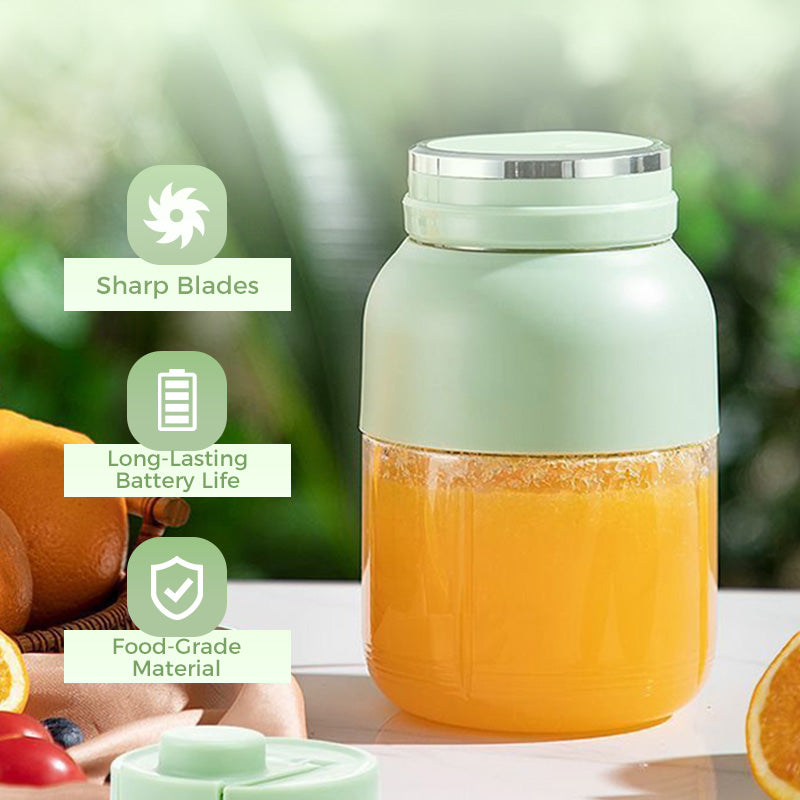 Multifunctional Large Capacity Wireless Portable Juicer Cup