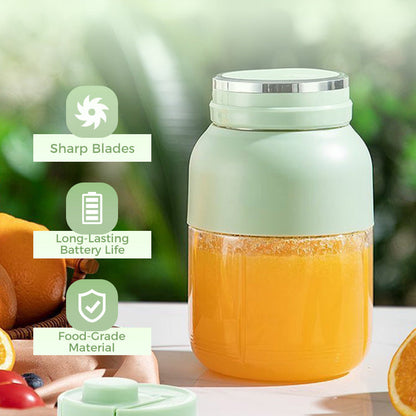Multifunctional Large Capacity Wireless Portable Juicer Cup