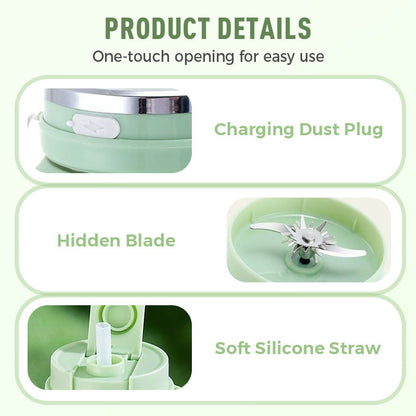 Multifunctional Large Capacity Wireless Portable Juicer Cup