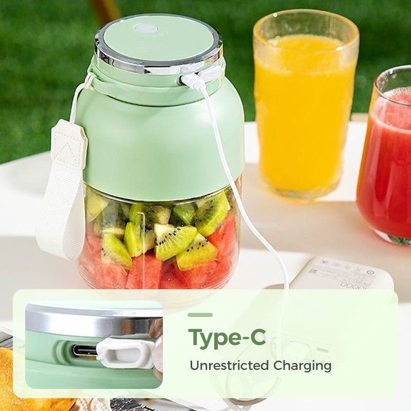 Multifunctional Large Capacity Wireless Portable Juicer Cup