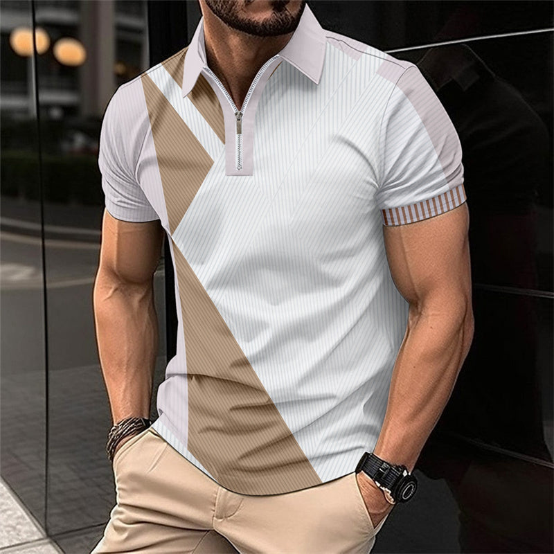 📢2026 New Model Special Offer-Men's Fashion Breathable Quarter-Zip T-Shirt