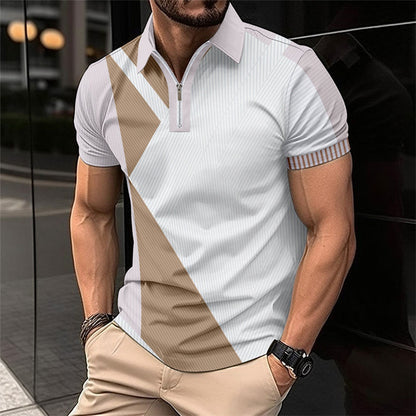 📢2026 New Model Special Offer-Men's Fashion Breathable Quarter-Zip T-Shirt