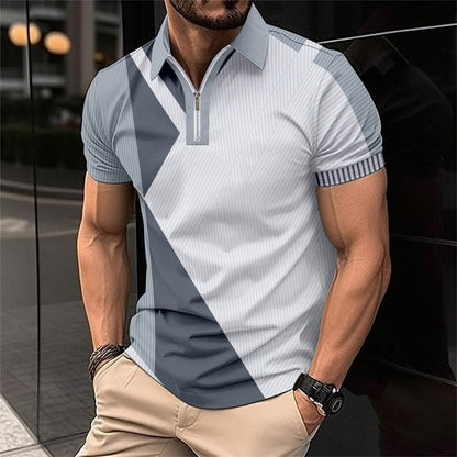📢2026 New Model Special Offer-Men's Fashion Breathable Quarter-Zip T-Shirt