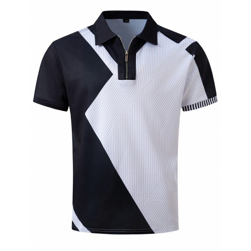 📢2026 New Model Special Offer-Men's Fashion Breathable Quarter-Zip T-Shirt