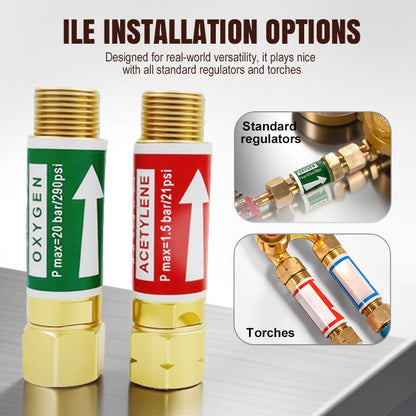Oxygen Acetylene Flashback Arrestors