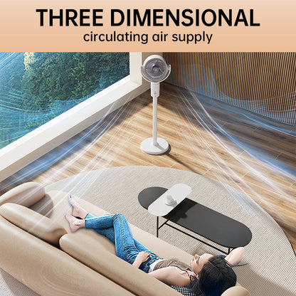 🥳2026 HOT SALE🥳💞50K+ SOLD!❄️🌀 50% OFF! USB Quiet Floor Fan – 5 speeds, 90° oscillation, under 36dB. Perfect for bedroom or office. 🌬️✅