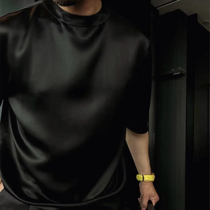 🔥Men's Casual Solid Top & Shorts 2-Piece Set
