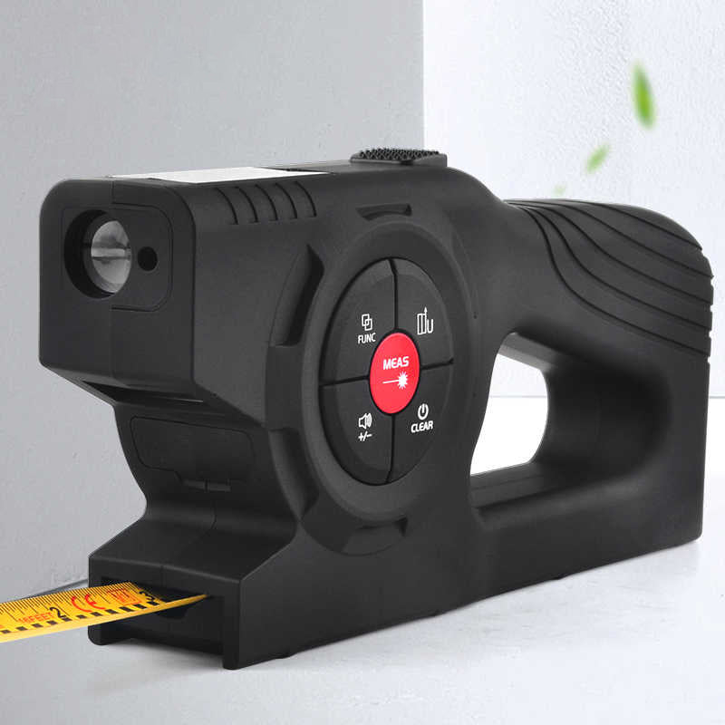 3-in-1 Rechargeable Smart Digital Laser Measuring Tape