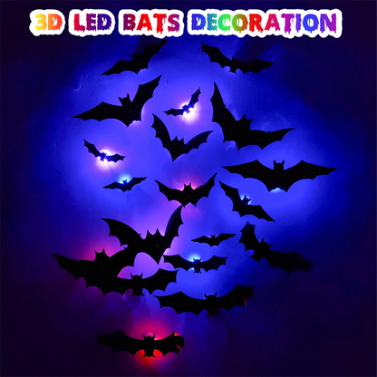 🎅Halloween 50% Off Sale🦇Halloween 3D Lighted Bats