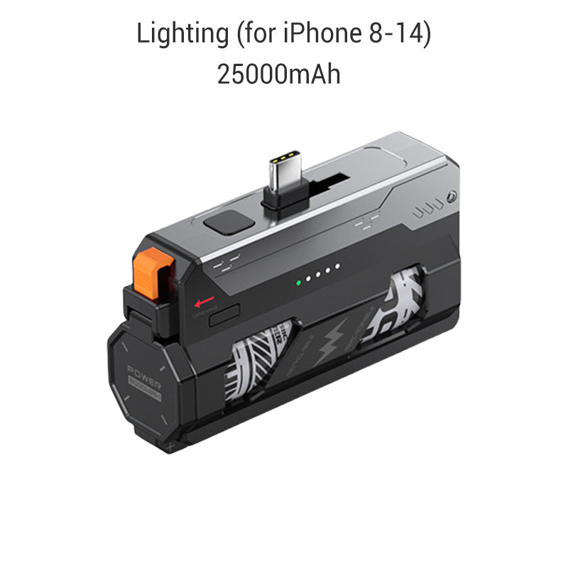 🔥NEW ARRIVAL LIMITED TIME OFFER🔥Portable Power Bank with Replaceable Battery