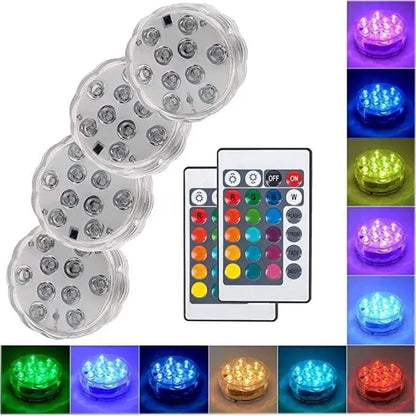 📢📢Last-day special-Underwater LED lights (with wireless remote control)