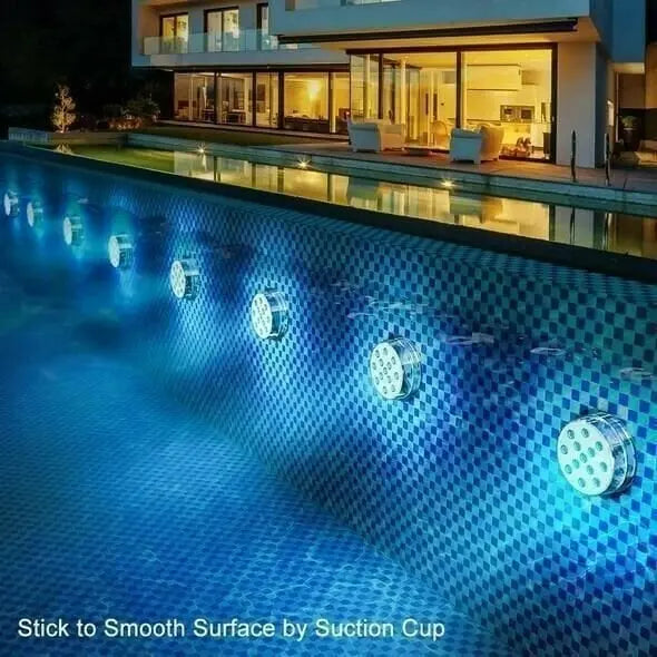 📢📢Last-day special-Underwater LED lights (with wireless remote control)