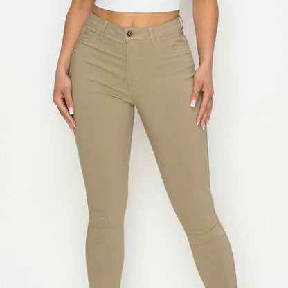 Women's High-Waisted Stretchy Slim-Fit Jeans