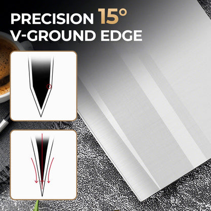 🔥Darth Vader Ultra-Sharp Knives ⚔️ Never Chip or Stain Professional Kitchen Knives 💥