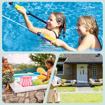 🥳2026 HOT SALE🥳💞50K+ SOLD!🎆💦 50% OFF! Pull‑Out Water Gun Toy – Creates stunning firework water effect. Perfect for beach, pool or bath. Lightweight & ergonomic. Endless splash fun. 🏖️✅