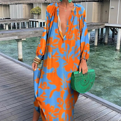 Women’s Sexy Deep V-Neck Dress