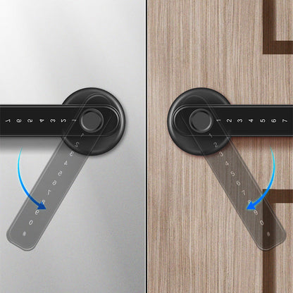 Free shipping🔥 Fingerprint Smart Door Lock Handle With Bluetooth APP Control