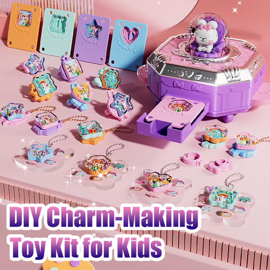 DIY Charm-Making Toy Kit for Kids