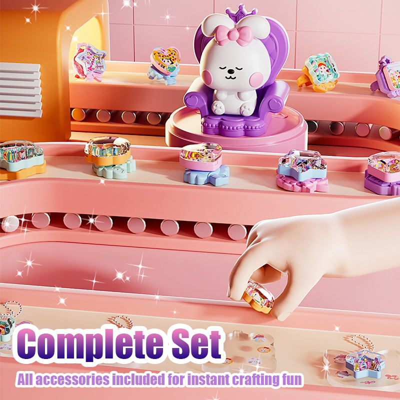 DIY Charm-Making Toy Kit for Kids