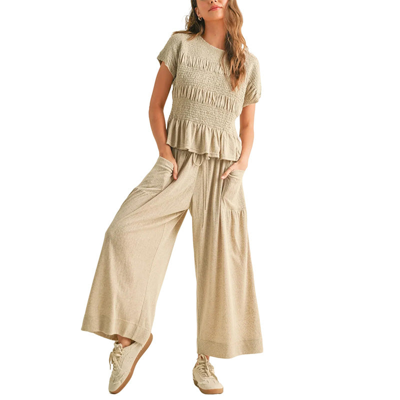 Women's Casual Fashion Two-Piece Set