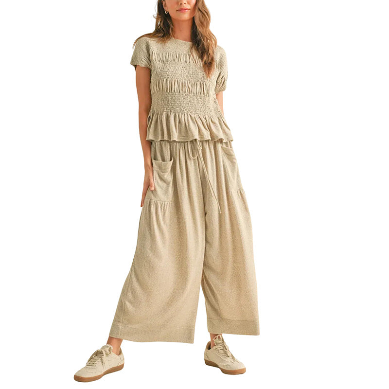 Women's Casual Fashion Two-Piece Set