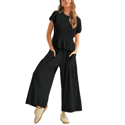 Women's Casual Fashion Two-Piece Set