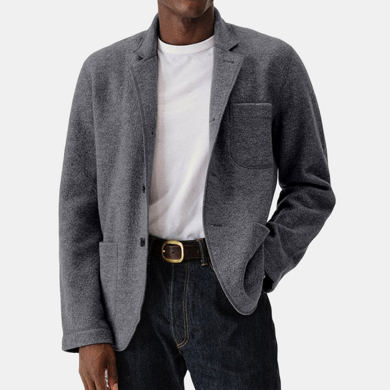 🎁 Hot Sale 49% OFF 🔥Men's Solid-Color Tailored Jacket