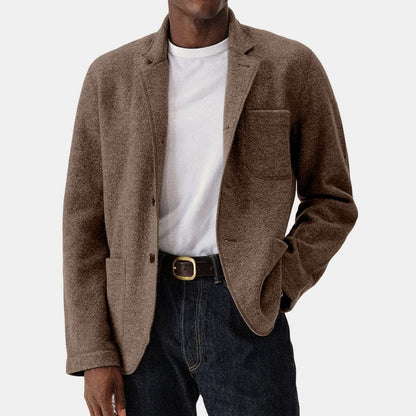 🎁 Hot Sale 49% OFF 🔥Men's Solid-Color Tailored Jacket