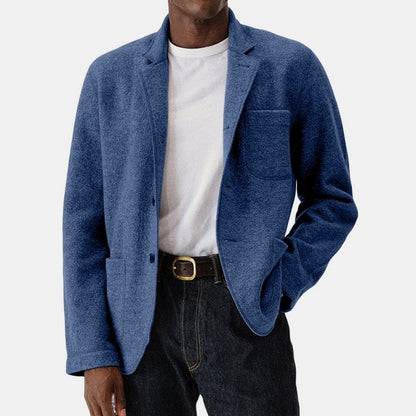 🎁 Hot Sale 49% OFF 🔥Men's Solid-Color Tailored Jacket