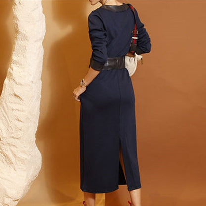 💜 LAST DAY PROMOTION - 50%OFF 💜 Fashion V-Neck Long Sleeve Top & Skirt Set