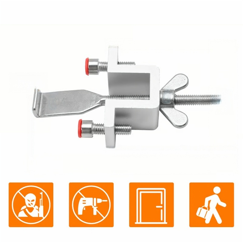 🔥 LAST DAY PROMOTION - 50%OFF 🔥 Heavy-Duty Portable Door Lock for Security