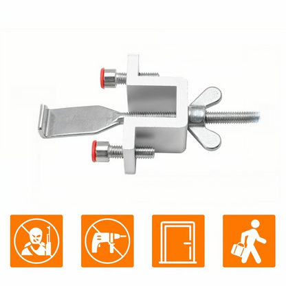 🔥 LAST DAY PROMOTION - 50%OFF 🔥 Heavy-Duty Portable Door Lock for Security