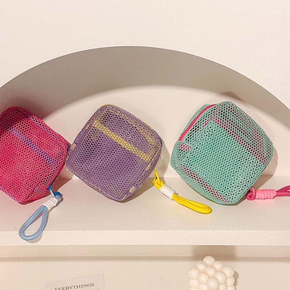 ✨Buy 1 Get 1 Free✨ Portable Mesh Color-Block Organizer Bag