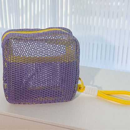 ✨Buy 1 Get 1 Free✨ Portable Mesh Color-Block Organizer Bag