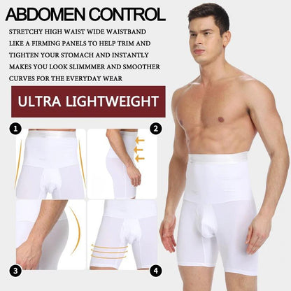 Limited stock available 50% OFF💥💥💥Men's High Waist Shapewear Boxer Briefs