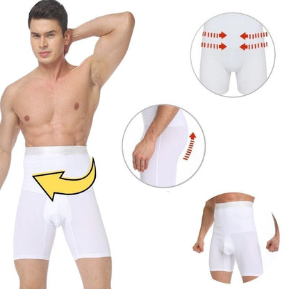 Limited stock available 50% OFF💥💥💥Men's High Waist Shapewear Boxer Briefs