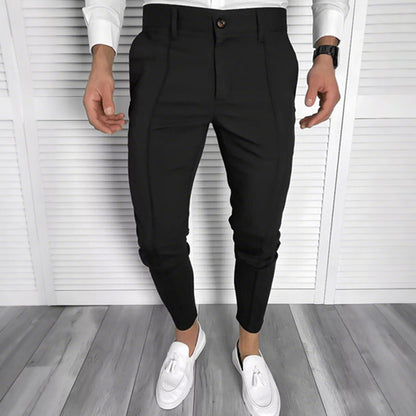 🔥Seasonal Bestsellers👑Men's Casual Solid Color High-end Dress Pants