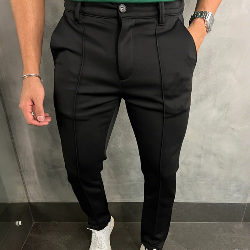 🔥Seasonal Bestsellers👑Men's Casual Solid Color High-end Dress Pants