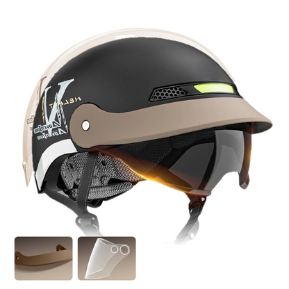 🛡️Breathable Lightweight Crash-Resistant Motorcycle Helmet