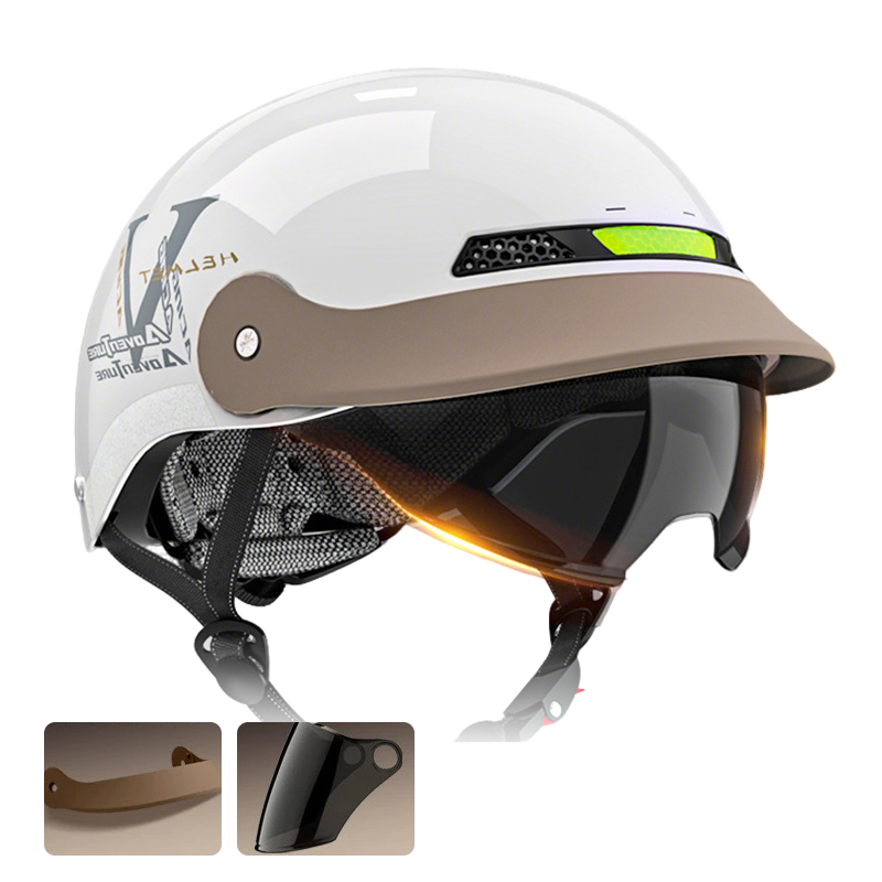 🛡️Breathable Lightweight Crash-Resistant Motorcycle Helmet