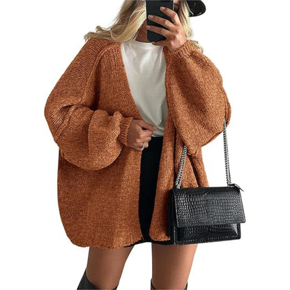🔥✨Autumn new style promotion women's oversized knitted cardigan