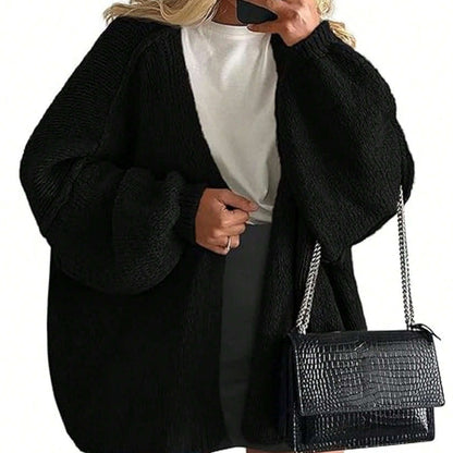 🔥✨Autumn new style promotion women's oversized knitted cardigan