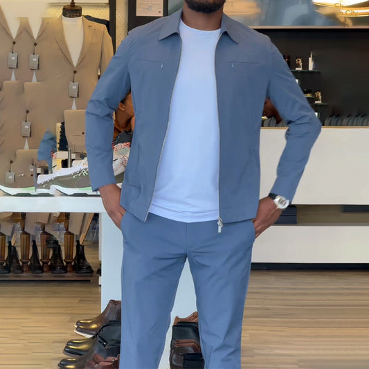 ✨New Arrival 50% Off✨2025 New Men’s Casual 2-Piece Set - Durable Anti-Pill Fabric