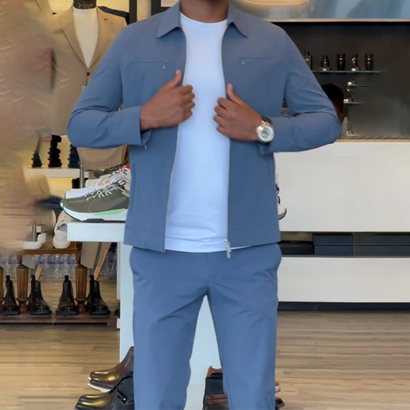 ✨New Arrival 50% Off✨2025 New Men’s Casual 2-Piece Set - Durable Anti-Pill Fabric